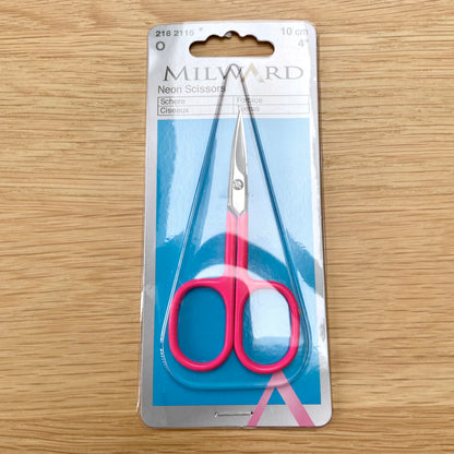 Milward Neon Pink Embroidery Scissors