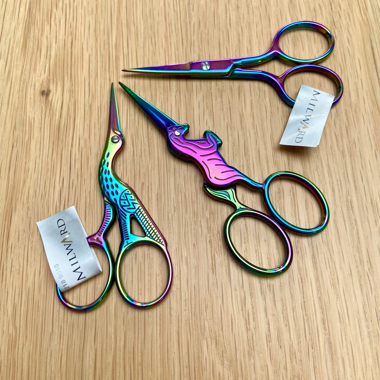 Milward Rainbow Embroidery Scissors