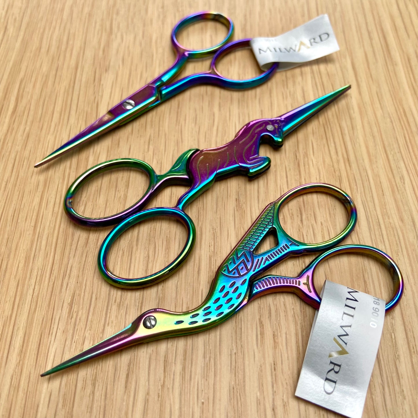 Milward Rainbow Embroidery Scissors