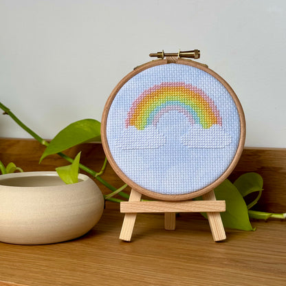 Over the Rainbow Blue Sky Cross Stitch Kit