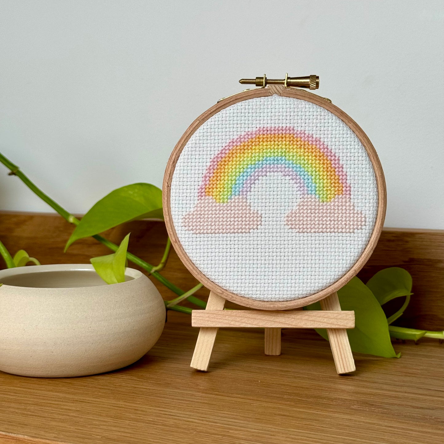 Over the Rainbow Cross Stitch Pattern – PDF Download