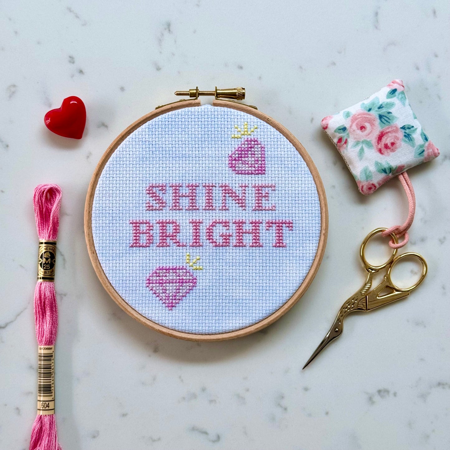 Shine Bright Cross Stitch Pattern – PDF Download