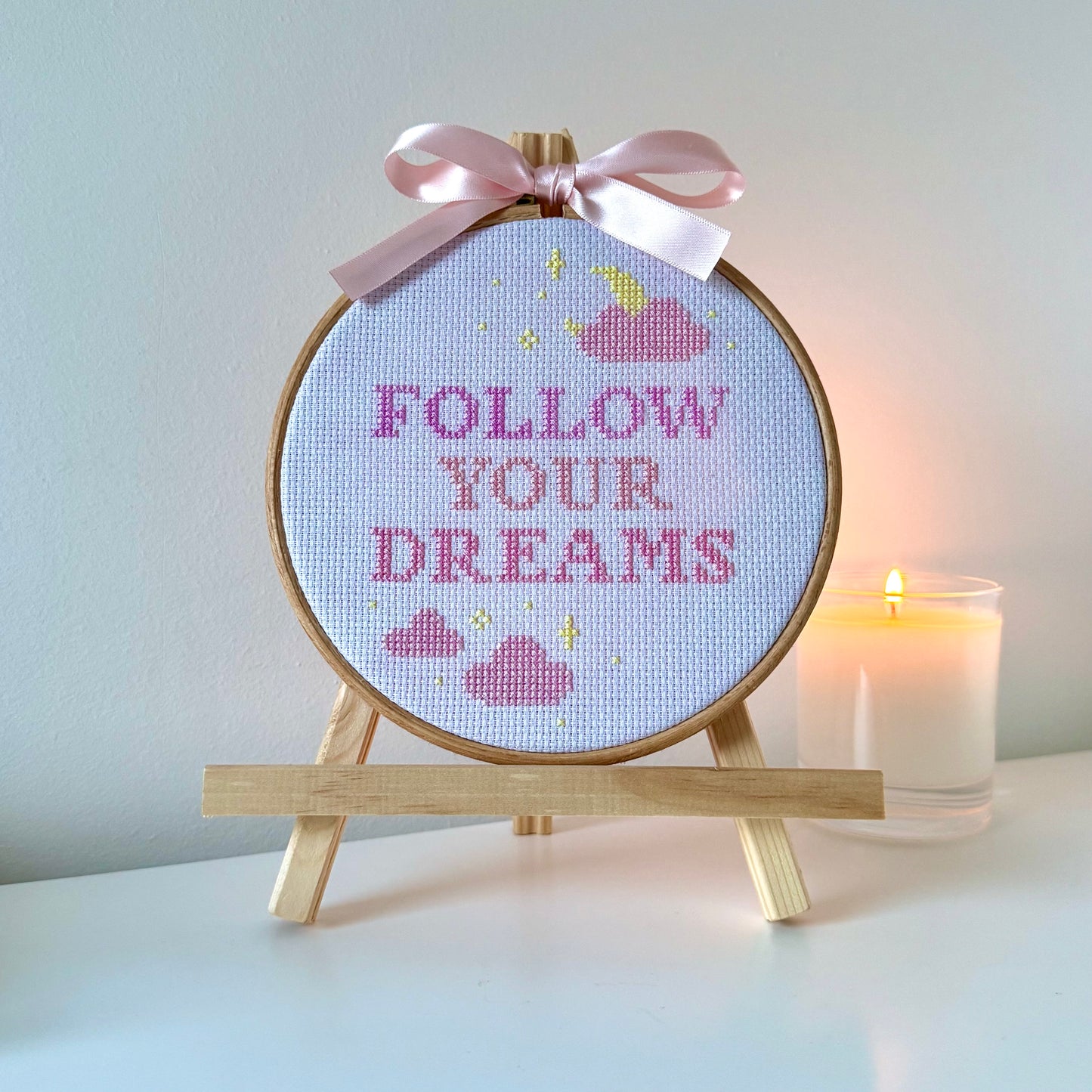 Follow your Dreams Cross Stitch Pattern – PDF Download