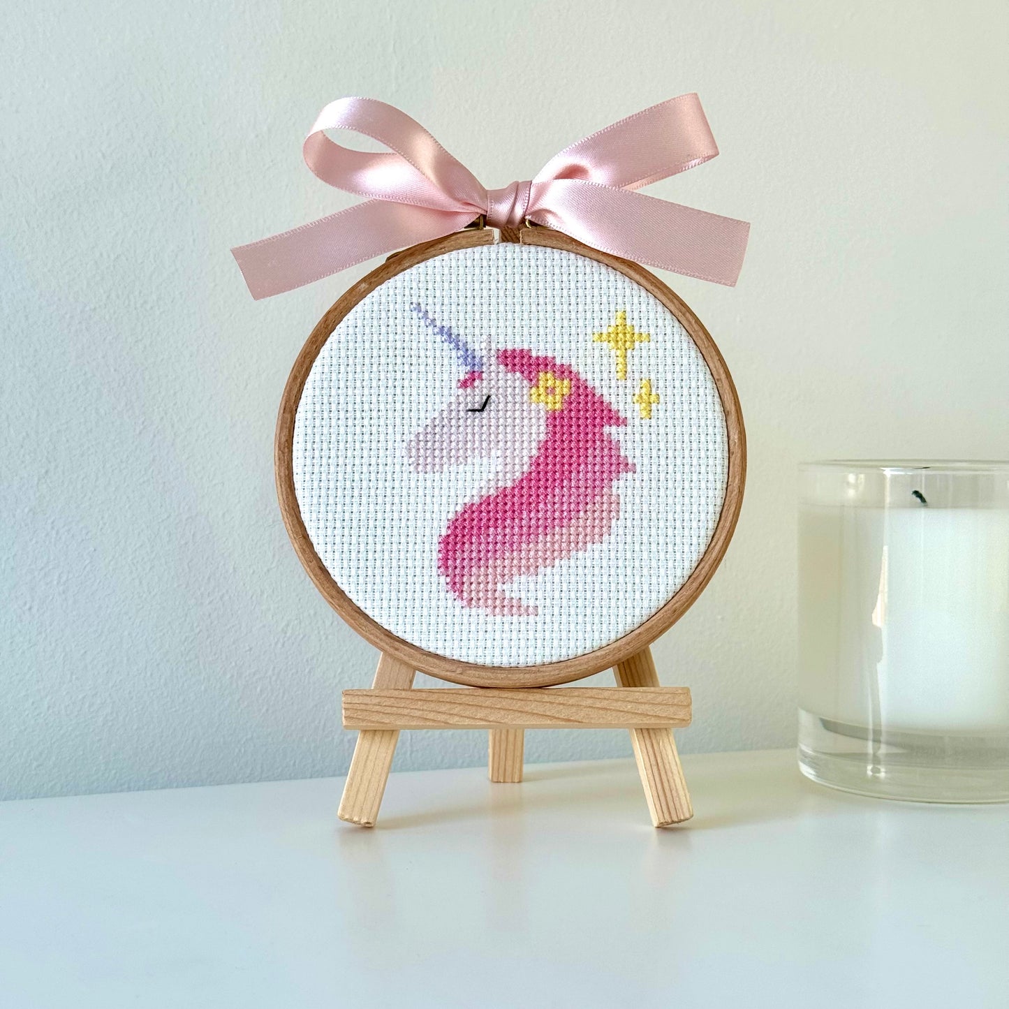 Sparkle the Dreaming Unicorn Cross Stitch Kit