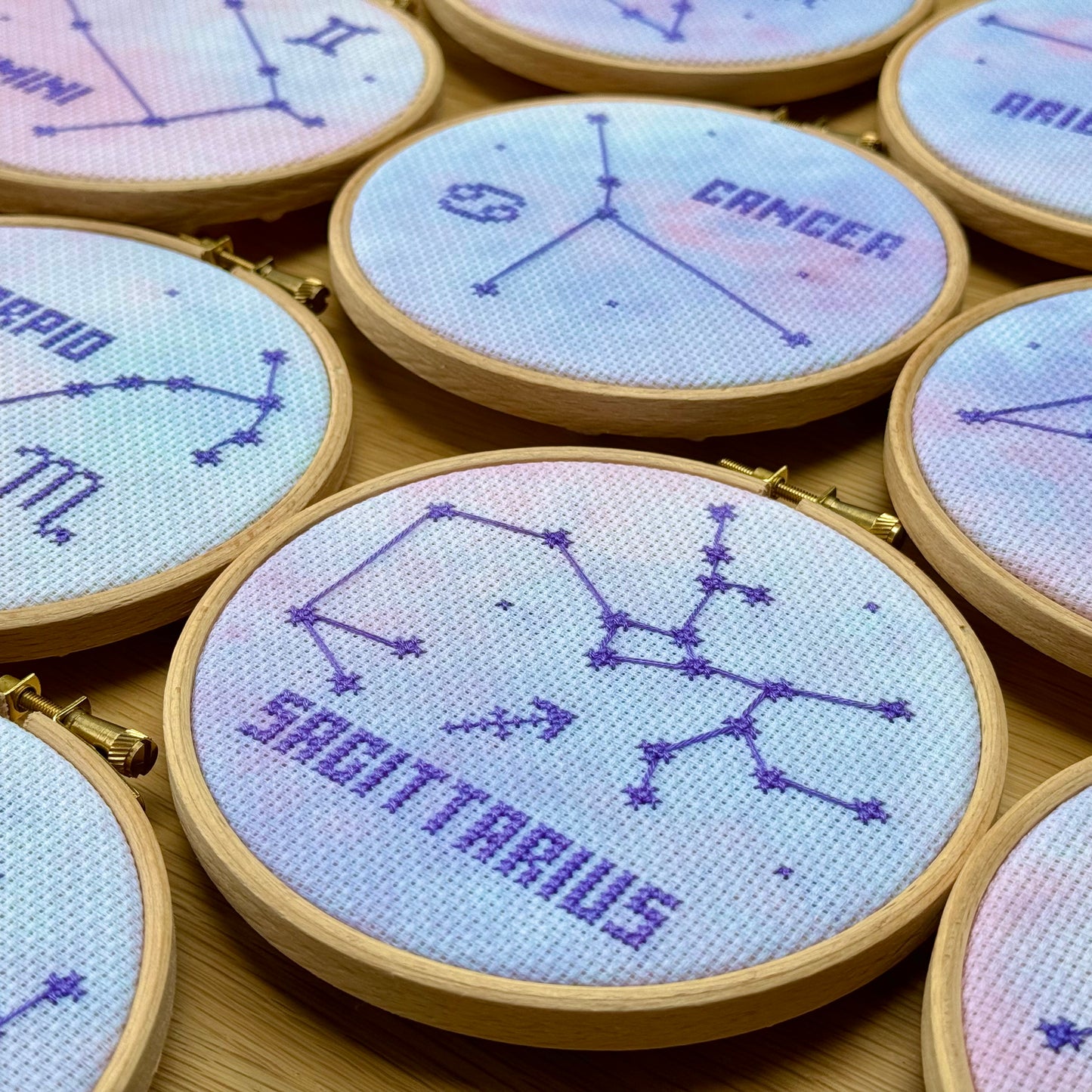 Libra Constellation Galaxy Cross Stitch Kit